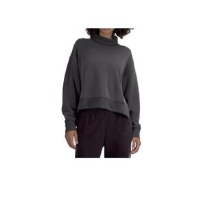 Lululemon Charcoal Turtleneck Pullover, Women's size 10